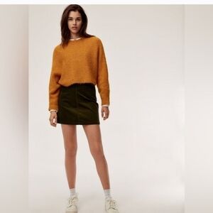 Aritzia Wilfred corduroy Aaliyah skirt